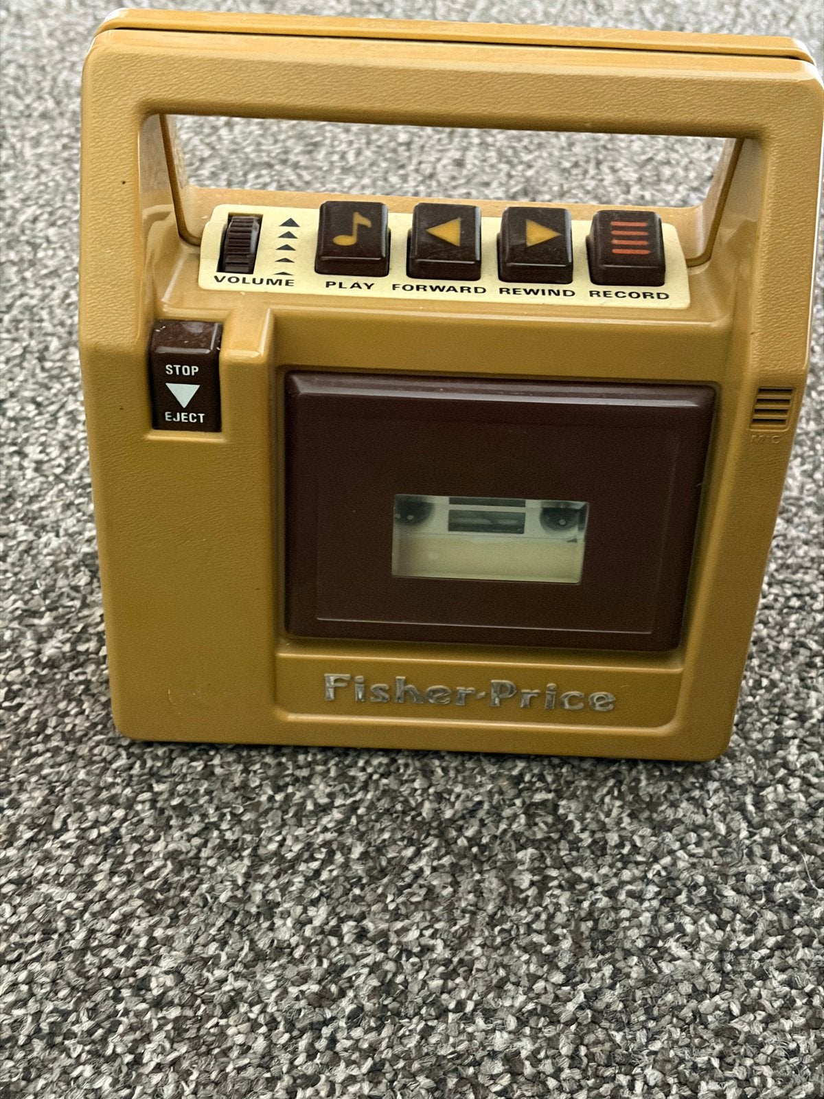 Fisher-Price cassettedeck Vintage met Franse handleiding, Audio, Tv en Foto, Cassettedecks, Ophalen