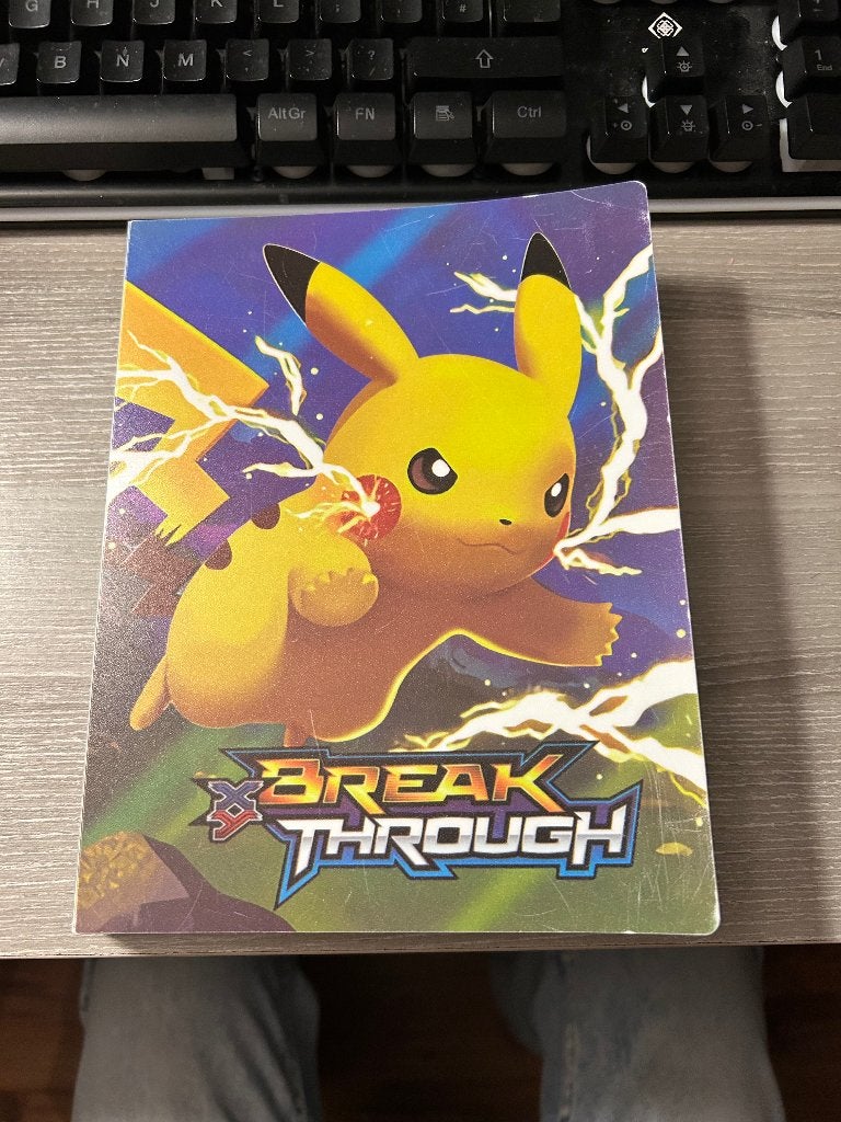 Pokemon mapje, Ophalen of Verzenden, Gebruikt, Meerdere kaarten
