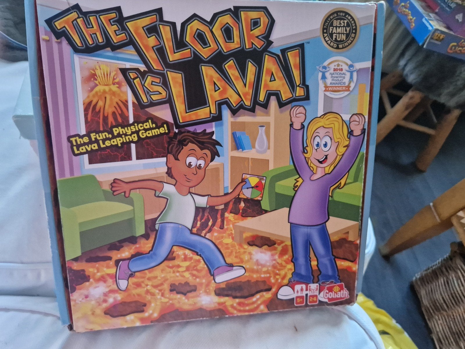 The Floor is Lava., Ophalen