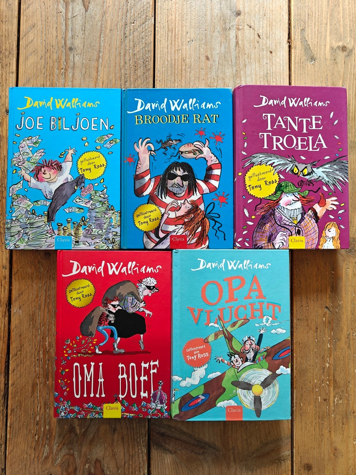 5 Boeken van David Walliams., Boeken, Kinderboeken | Jeugd | 10 tot 12 jaar, Ophalen of Verzenden, Zo goed als nieuw