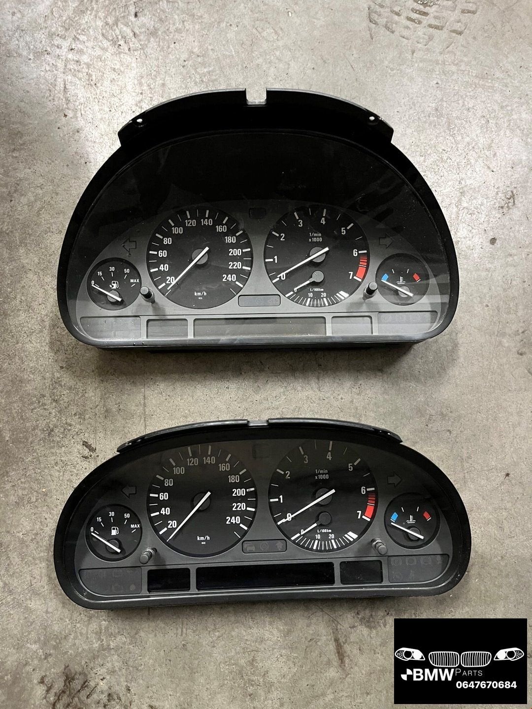Instrumentenpaneel Km teller Tacho Bmw 5-Serie E39 520i 525i, Gebruikt, -, -, Ophalen of Verzenden