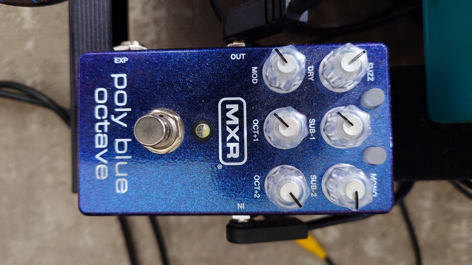 MXR Poly Blue Octave, Muziek en Instrumenten, Effecten, Ophalen of Verzenden, Zo goed als nieuw