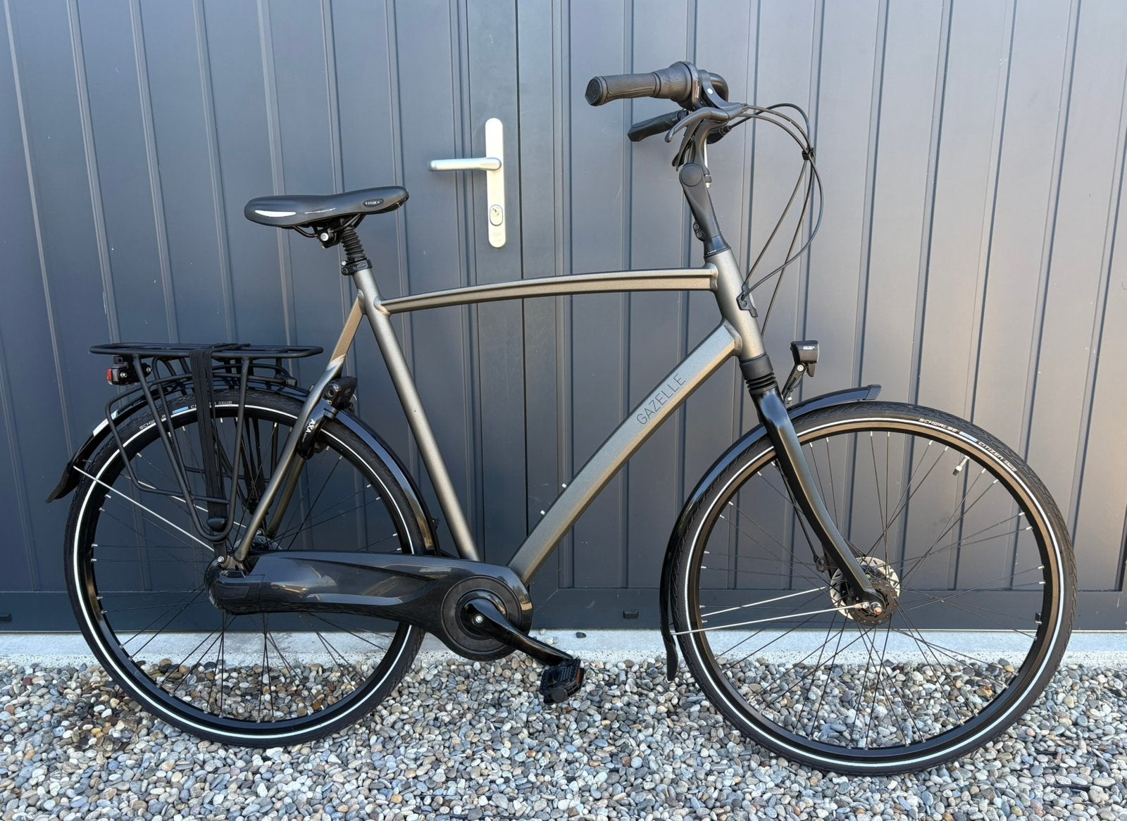 Als nieuw, Gazelle Chamonix c8 herenfiets h65 met garantie, Ophalen, ., Versnellingen, Zo goed als nieuw
