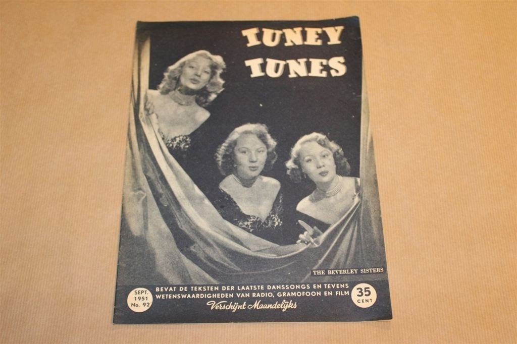 Tuney Tunes - No. 92 - September 1951, Ophalen of Verzenden, 1940 tot 1960, Knipsel(s)