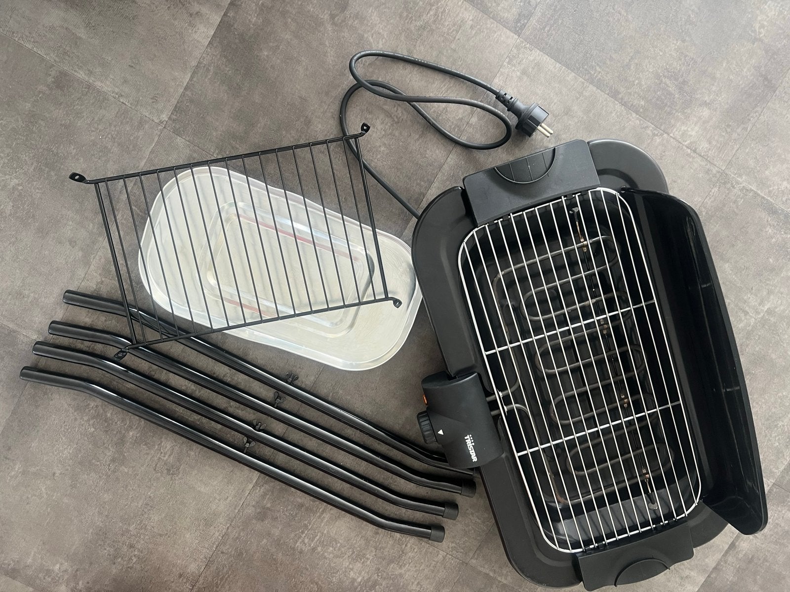 Tristar Elektrische BBQ Grill - Compact en Draagbaar, Ophalen, Zo goed als nieuw