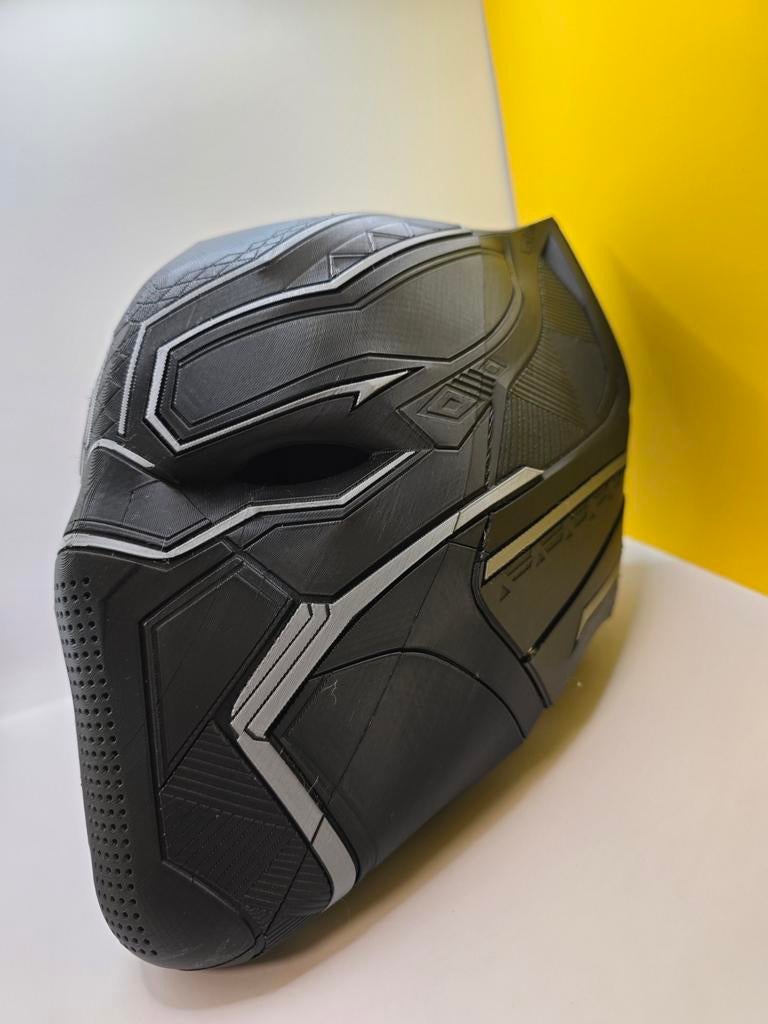 Black Panther Cosplay Helm Maat S, Ophalen of Verzenden, Zo goed als nieuw, Toneelattributen of Onderdelen