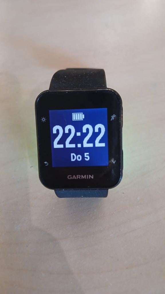 Garmin Horloge - Perfect voor sport en dagelijks gebruik, Zwart, Garmin, Ophalen of Verzenden, Zo goed als nieuw