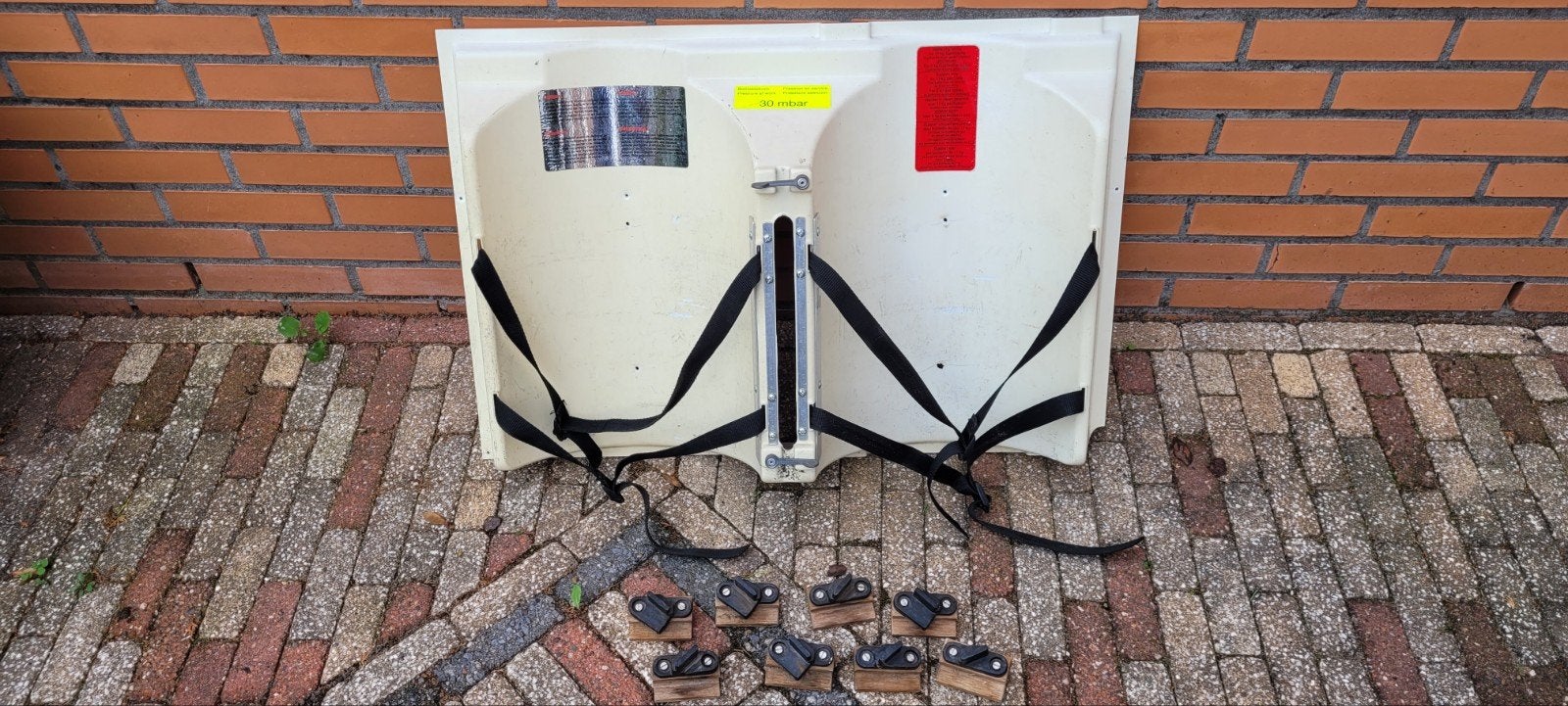Caravan gasflessenhouder, Caravans en Kamperen, Ophalen, Gebruikt
