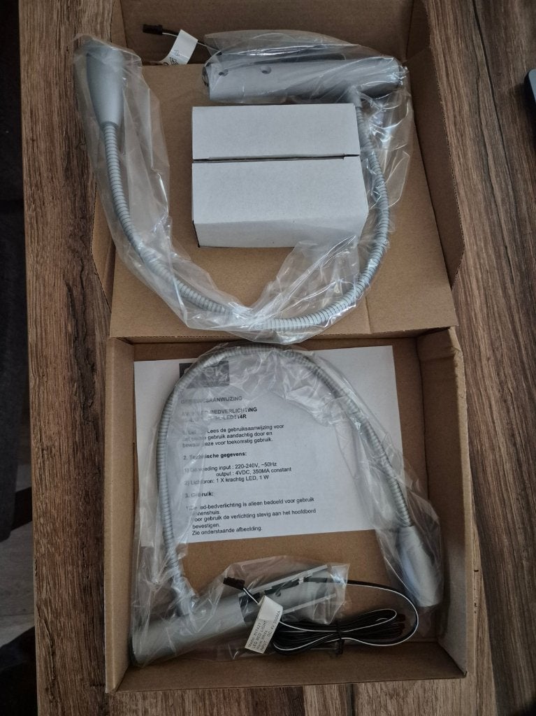 Set avek bedlampjes/leeslampjes, Ophalen of Verzenden, Nieuw, Eenpersoons