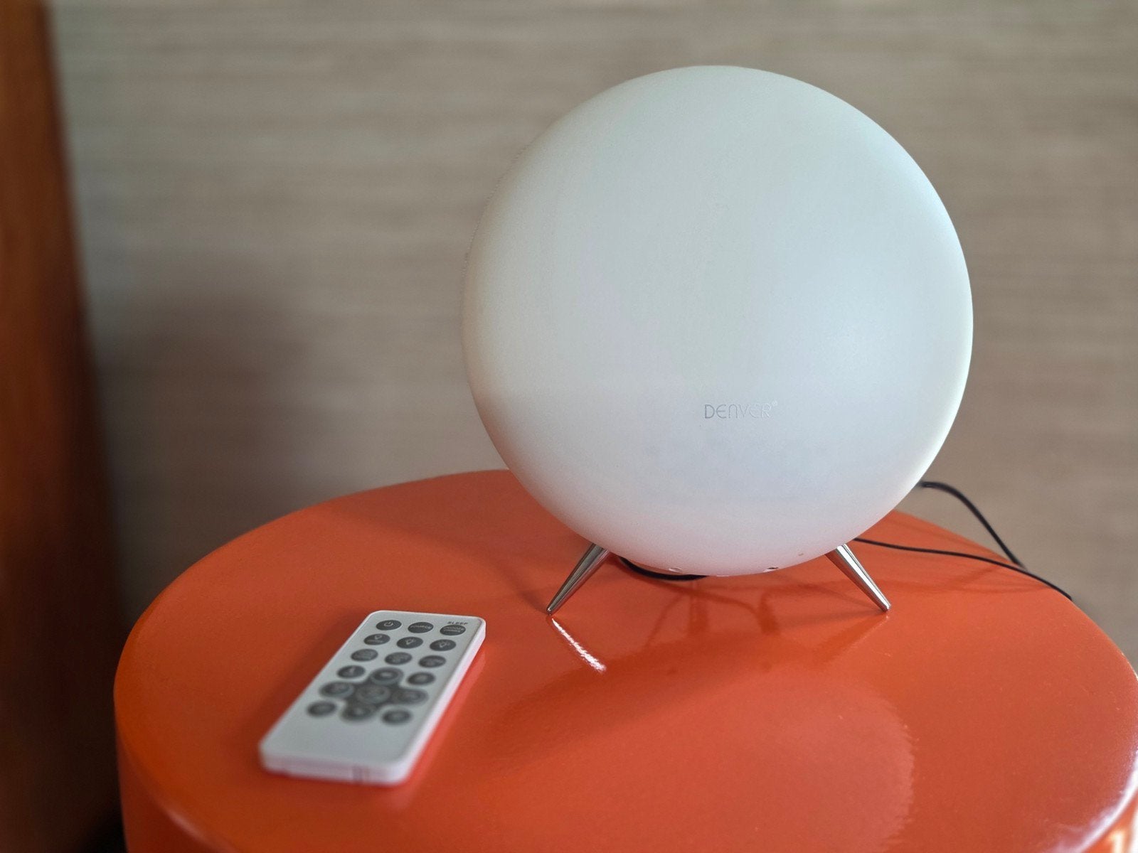 Denver CRL-310 Wekker met Wake-up Light en Natuurgeluiden, Witgoed en Apparatuur, Wekkers, Ophalen, Zo goed als nieuw, Digitaal