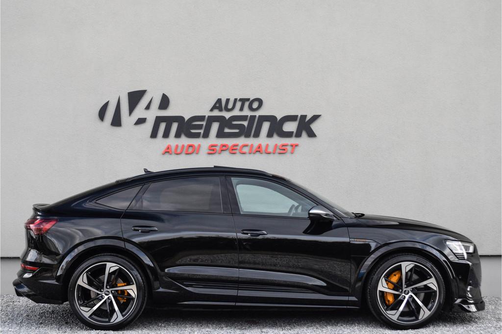 Audi e-tron Sportback S Quattro 371kW / Luchtvering/ Standka, Automaat, 355 km, Zwart, Vierwielaandrijving