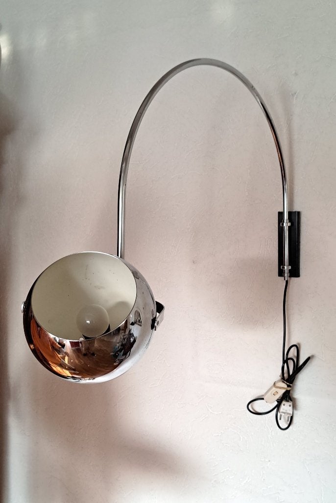 Retro want booglamp. Dutch Design., Ophalen, Huis en Inrichting