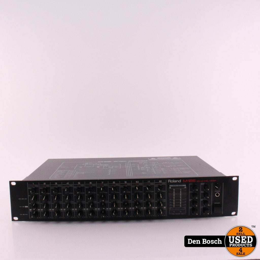Roland Rackmixer M12E | A-Grade | Met garantie, Roland, Gebruikt, Support@roland.com, 10910 Culver Blvd
Culver City, CA 90230
USA