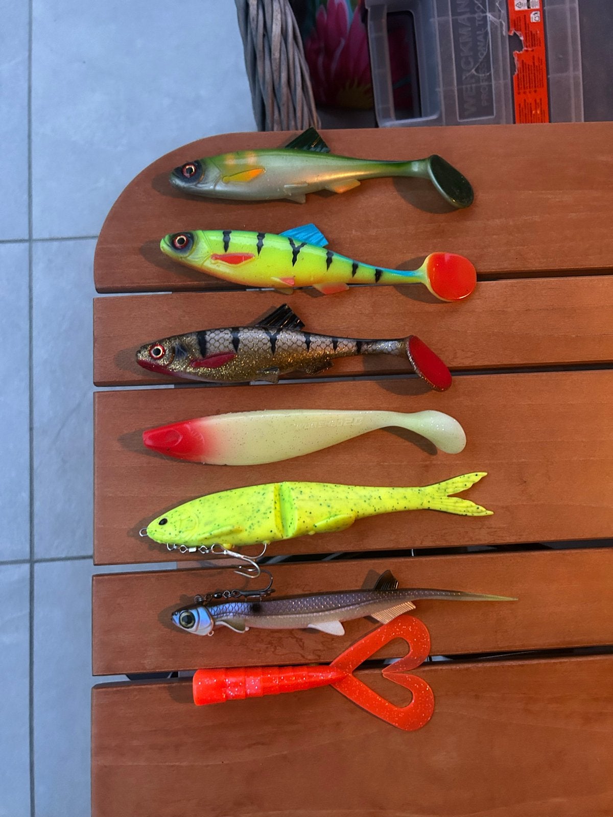 Softbaits zo goed als nieuw ruilen is mogelijk, Ophalen of Verzenden, Zo goed als nieuw, Kunstaas