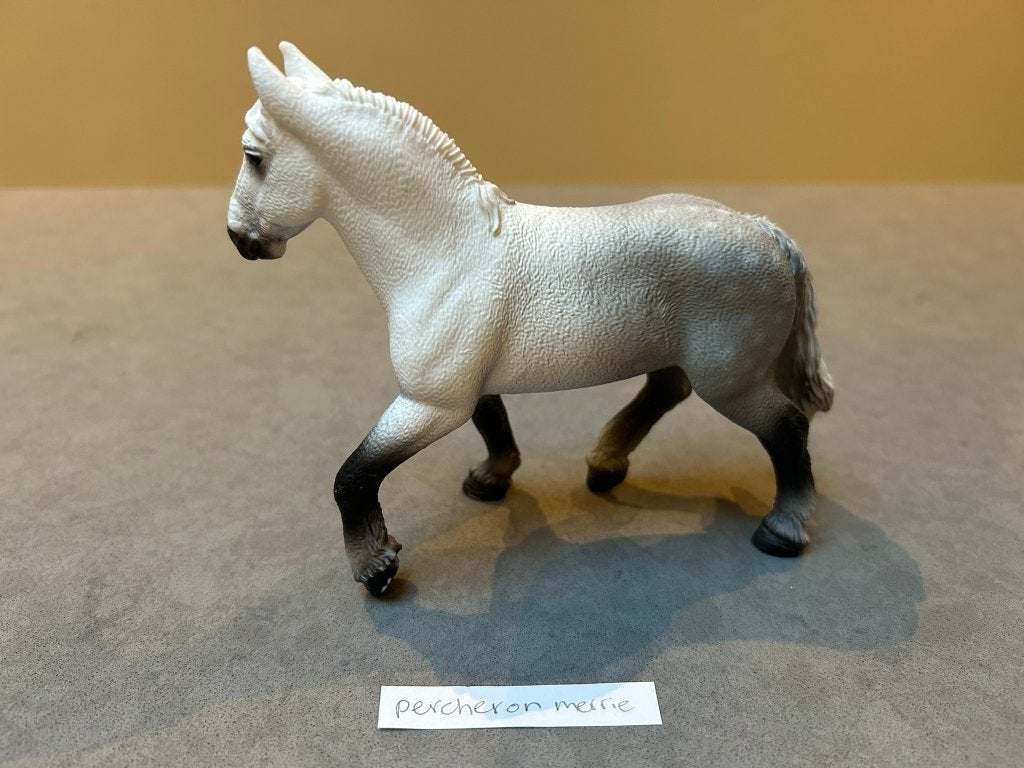 Schleich Percheron merrie, Ophalen of Verzenden, Zo goed als nieuw, Paard, Overige typen