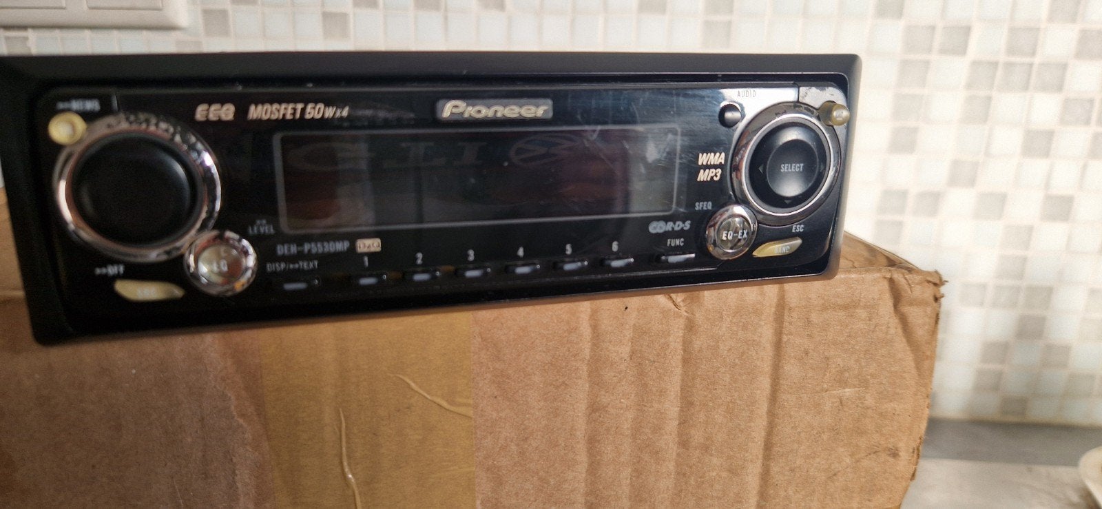 Pioneer DEH-P5530mp radio/cd/mp3, Auto diversen, Ophalen of Verzenden