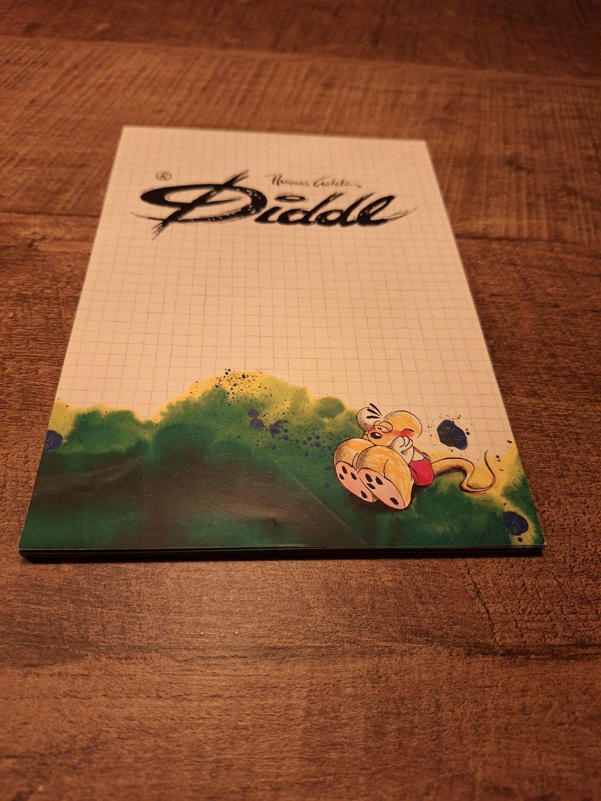 Diddl A5 blok nr. 114 met 33 blaadjes, Verzamelen, Ophalen of Verzenden, Diddl, Gebruikt, Papier, Kaart of Schrift