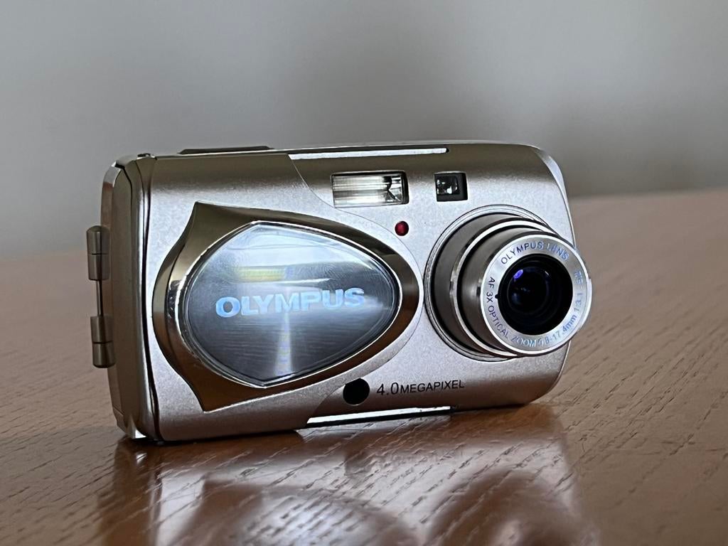 Olympus Mju 410, Ophalen of Verzenden, Gebruikt, Olympus