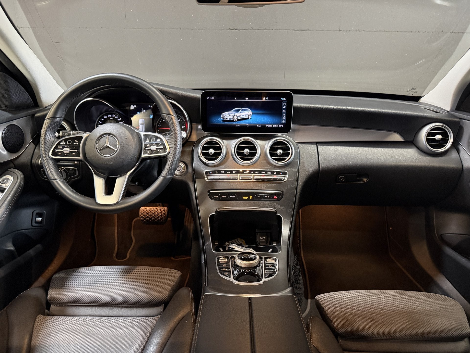 Mercedes-Benz C-Klasse Estate 220 d Business Solution | Came, Achterwielaandrijving, 4 cilinders, Blauw, Leder en Stof
