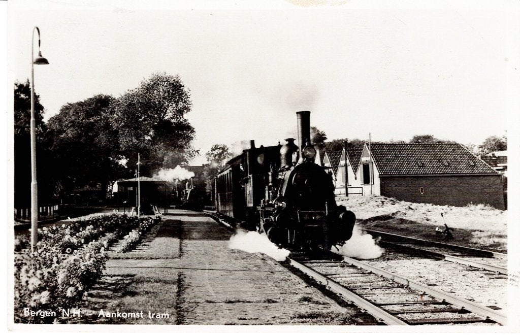 Bergen Stoomtram, Verzenden, Voor 1920, Ongelopen, Noord-Holland