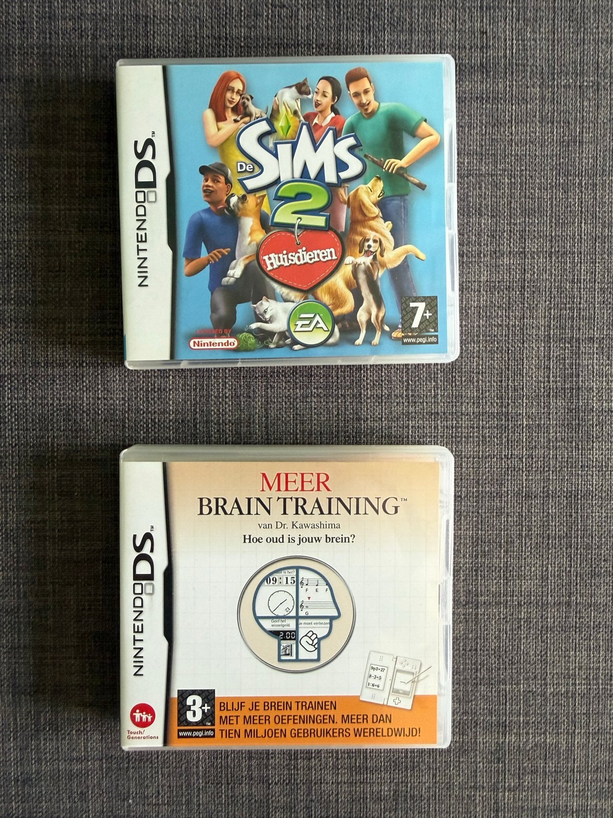 Lege doosjes Nintendo DS Games, 1 speler, Ophalen of Verzenden, Zo goed als nieuw, Vanaf 3 jaar
