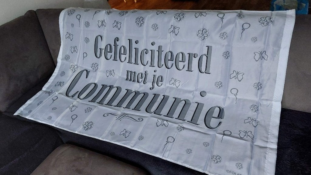 Communie decoratie, Ophalen of Verzenden, Zo goed als nieuw, Versiering, Overige