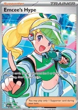 EMCEE'S HYPE 220/182 - DESTINED RIVALS, Ophalen of Verzenden, Nieuw, Losse kaart, Foil