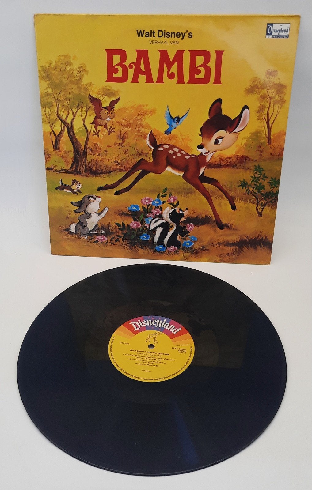Walt Disney's Bambi LP, Ophalen of Verzenden, Bambi of Dumbo, Gebruikt, Overige typen