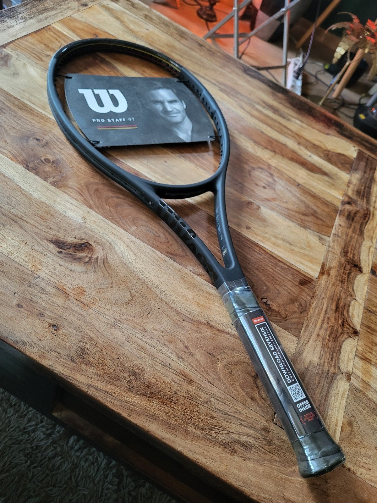 Nieuw: Wilson Pro Staff 97 v13 Tennisracket 315 gram L3, Nieuw, Ophalen of Verzenden, Wilson, Racket