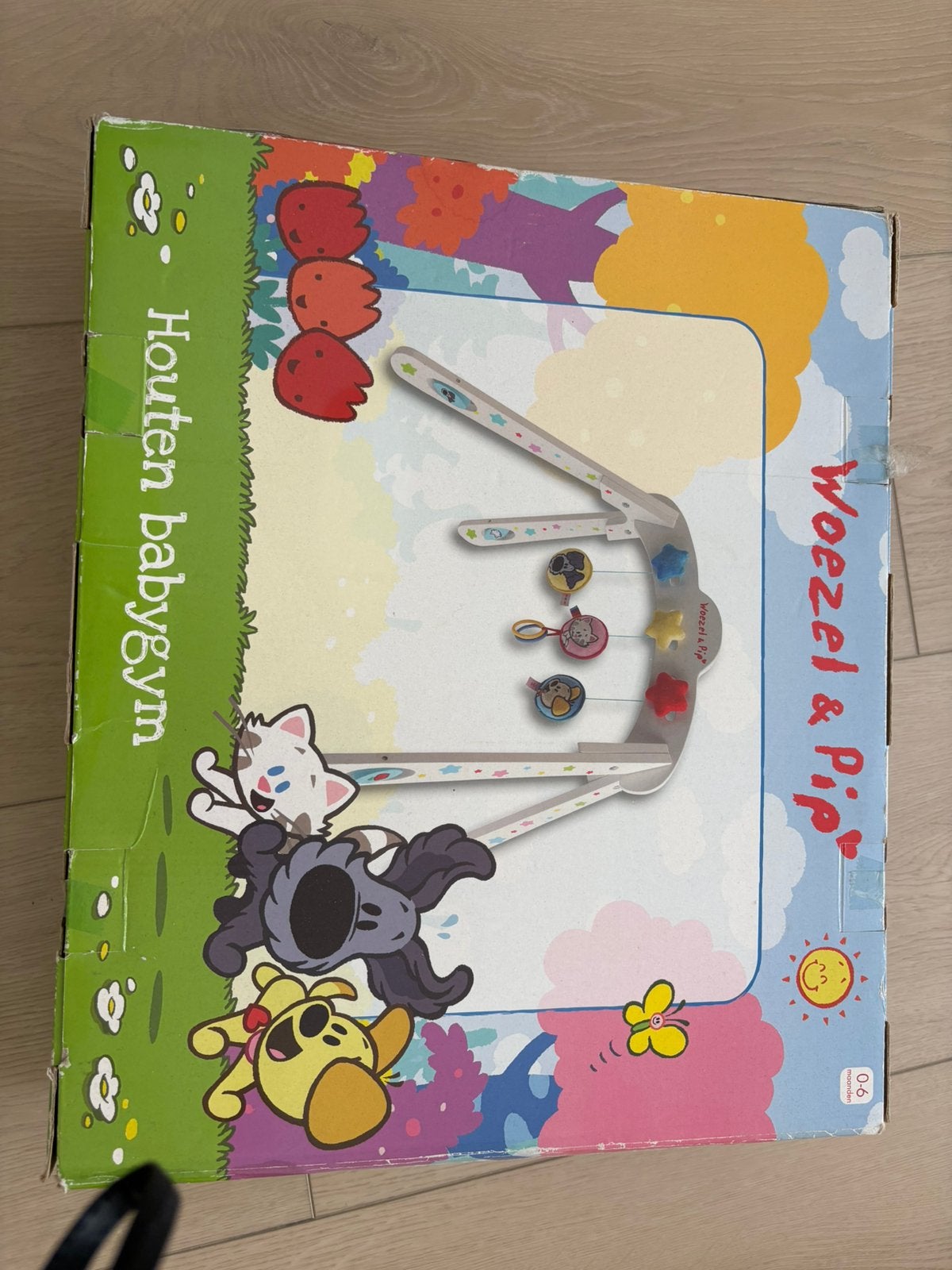 Babygym woezel en pip, Ophalen of Verzenden, Meer dan 50 stukjes, Zo goed als nieuw