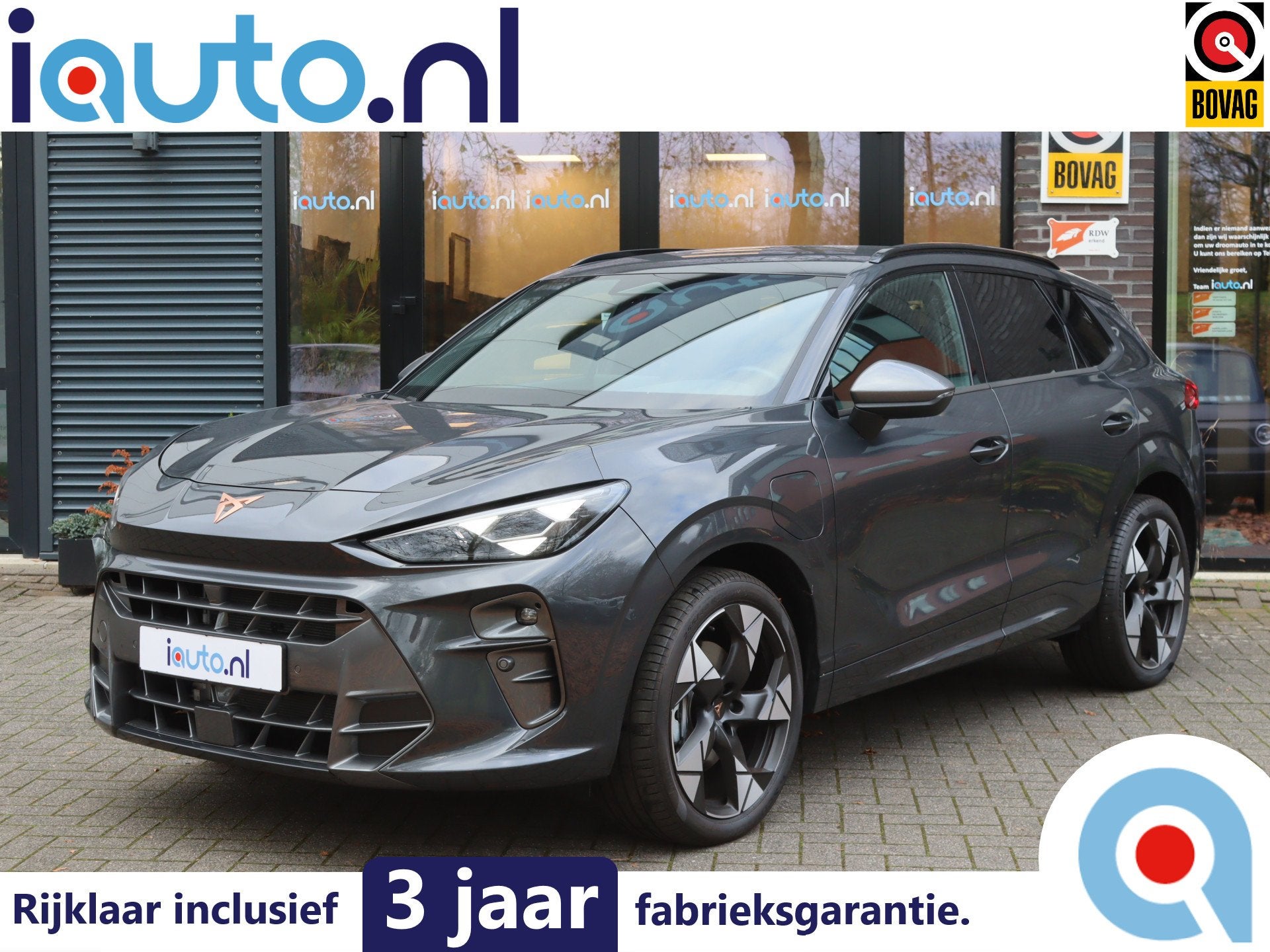 CUPRA Terramar 1.5 TSI e-Hybrid Advanced Matrix LED/Keyless/, Auto's, 4 cilinders, Plug-in hybride, Bedrijf, Grijs