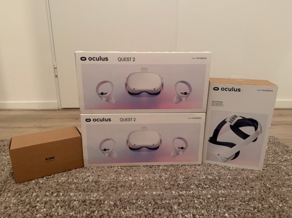 Meta Quest 2 VR-brillen (128GB & 64GB) - MOET NU WEG!!!, Ophalen, Zo goed als nieuw, VR-bril, Overige platformen