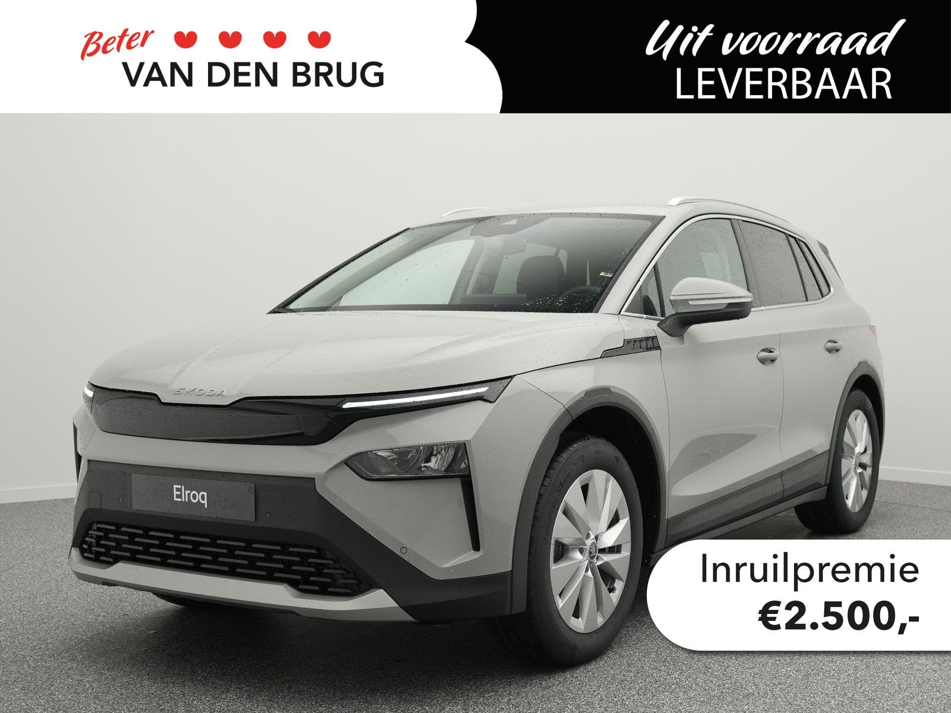 Skoda Elroq Business Edition 85 | Trekhaak | Stoelverwarming, Auto's, Automaat, Achterwielaandrijving, Leder en Stof, 286 pk