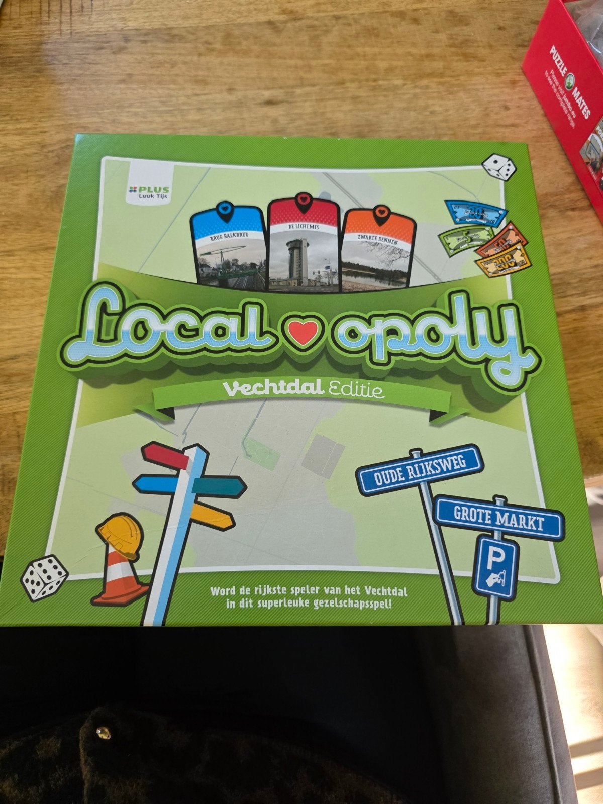 Local-opoly Vechtdal Editie - Gezelschapsspel, Een of twee spelers, Ophalen of Verzenden, Nieuw