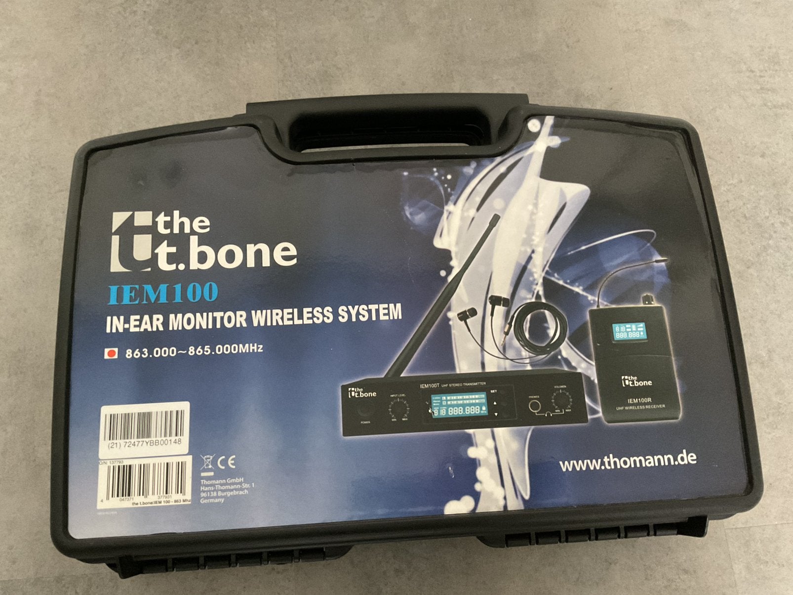 IN-ear T-bone IEM 100 - 863 Mhz, Ophalen of Verzenden, Zo goed als nieuw
