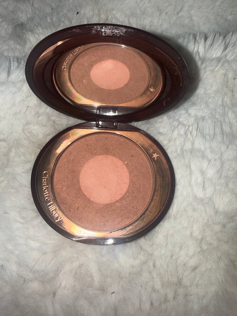 Charlotte Tilbury Cheek to Chic Blush - The Climax, Wangen, Ophalen of Verzenden, Zo goed als nieuw, Make-up