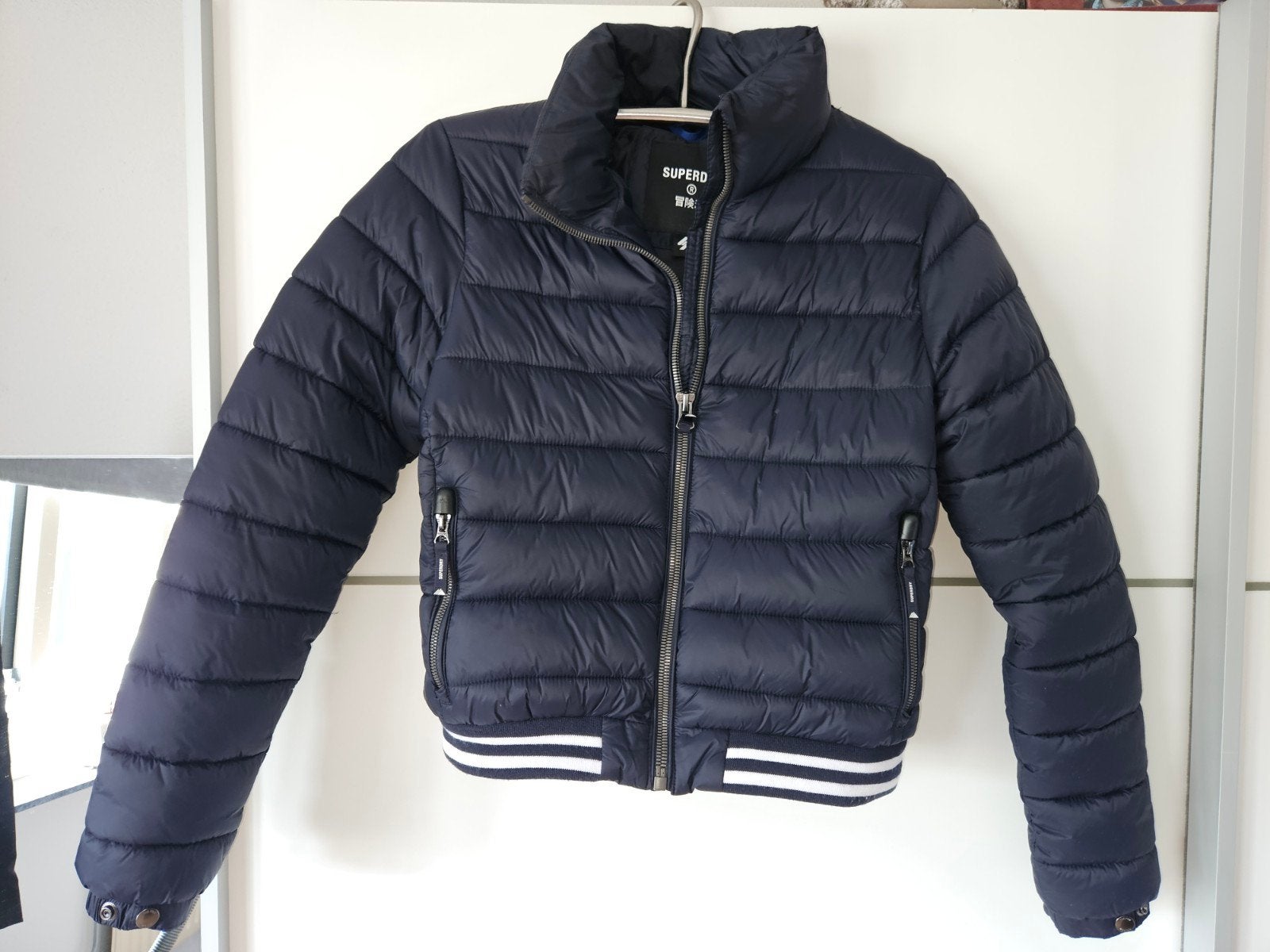 Superdry Fuji bomberjas, Kleding | Dames, Ophalen of Verzenden, Zo goed als nieuw, Maat 36 (S), Superdry