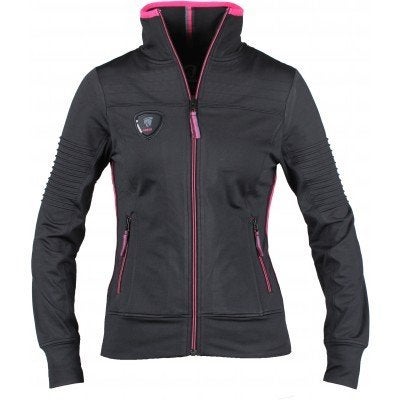 Rose pink zwart/roze Horka Florida trainingsjack XS S M L, Dames, Nieuw, Ophalen of Verzenden, Sneldrogend