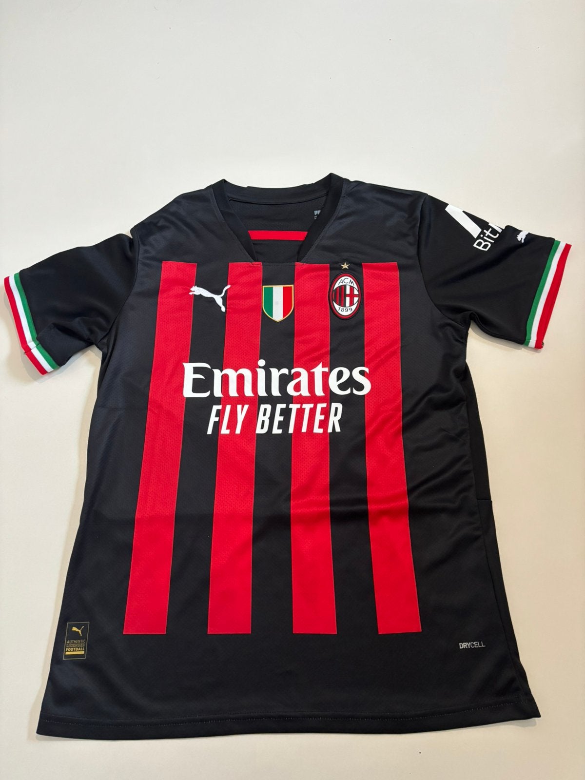 Rafael leao ac milan shirt, Ophalen of Verzenden, Zo goed als nieuw, Shirt
