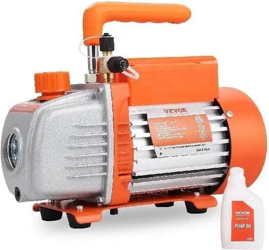 Vevor - Vacuümpomp - Koelmiddel vacuümpomp - Koelgereedschap, Corvance B.V., Verzenden, Nieuw, Corvancebol@gmail.com