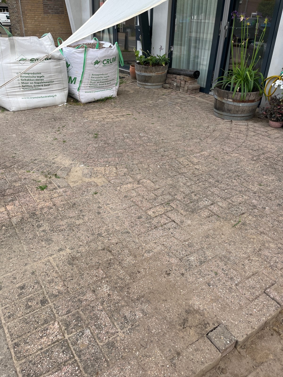 Gebruikte klinkers  ophalen 30 m2, Ophalen, Gebruikt, Klinkers, 10 m² of meer