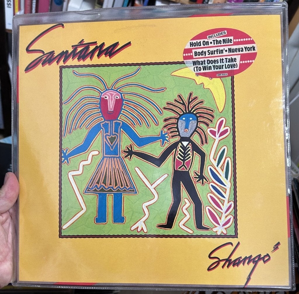 Santana: Shango (lp), Cd's en Dvd's, Vinyl | Rock, LP, Gebruikt, Ophalen of Verzenden, 12 inch