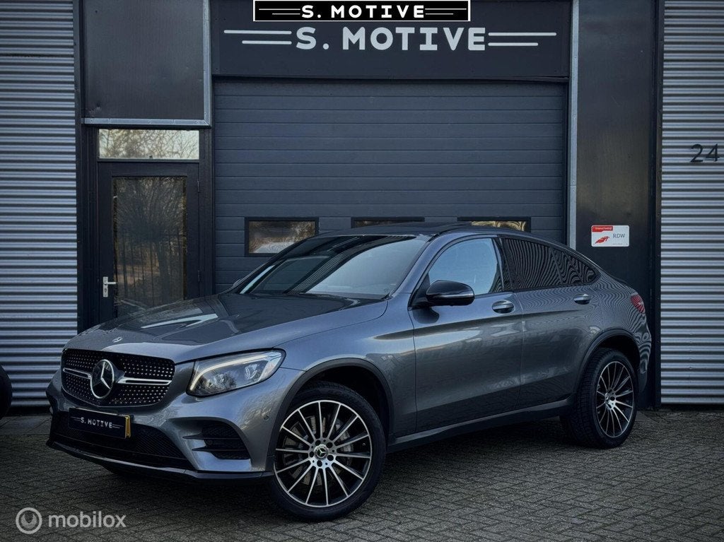 Mercedes GLC-klasse Coupé 350e 4MATIC AMG 360°, Memory, Sc, Auto's, Mercedes-Benz, Automaat, 1940 kg, Gebruikt, 4 cilinders