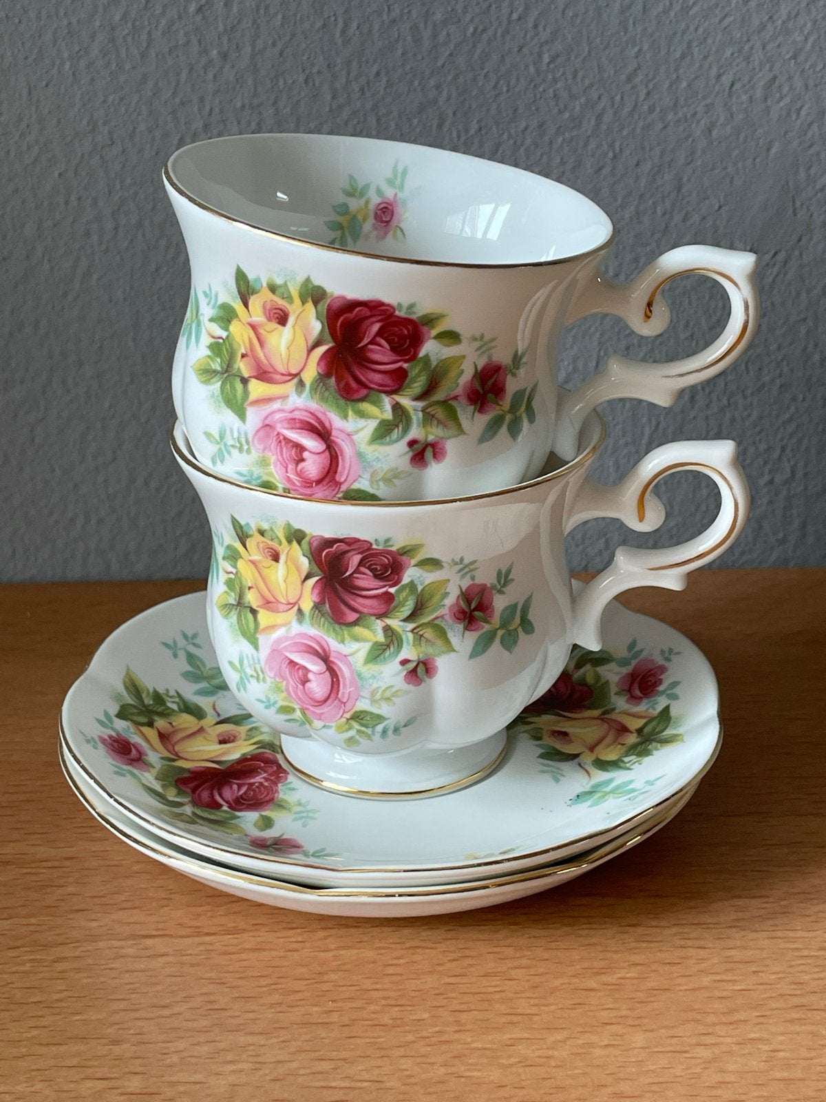 Royal Canterbury Maddelaine kop en schotels, Ophalen of Verzenden