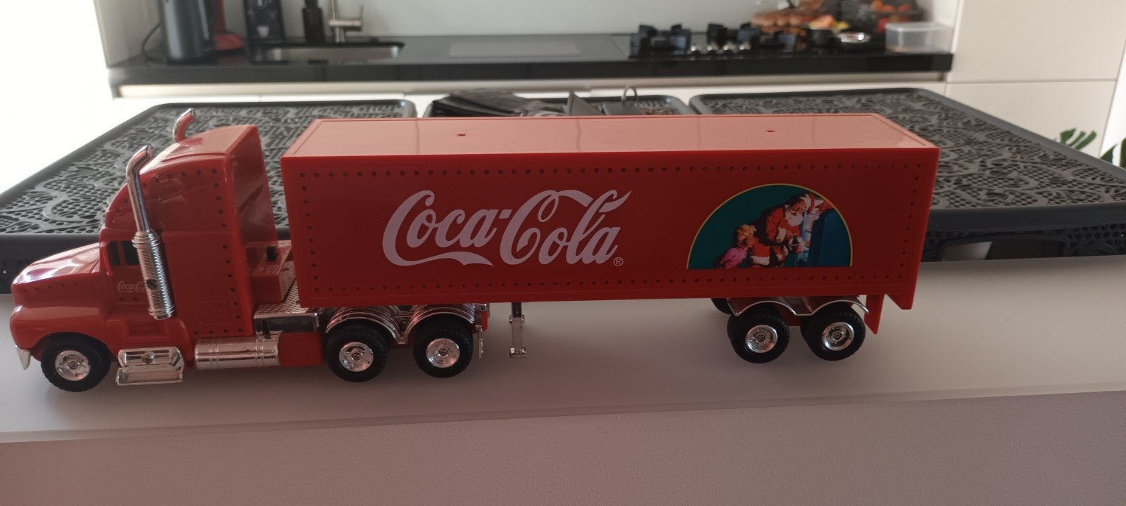 Coca cola vrachtwagen met licht voor en achter, Ophalen of Verzenden