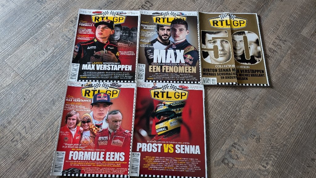 GP magazine nrs. 1 t/m 5 - 2015, Ophalen of Verzenden, Gelezen, Sport en Vrije tijd
