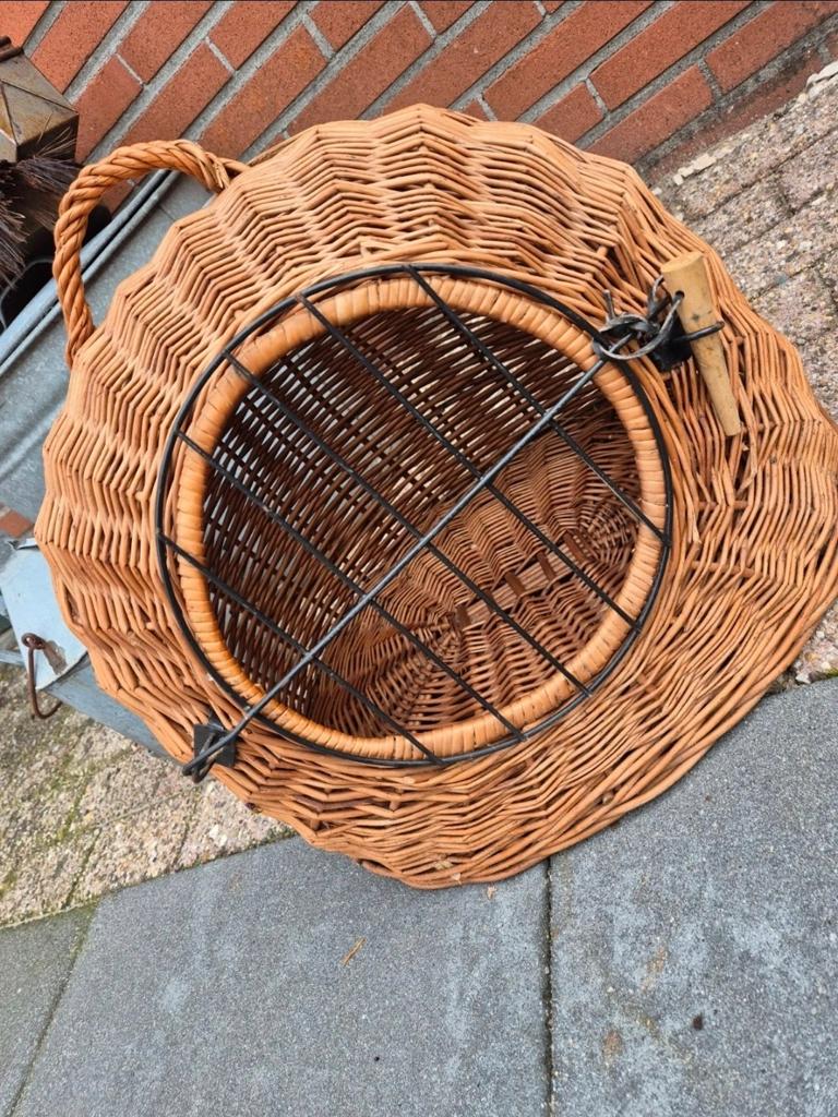 Rieten kattenmand vervoersmand, Dieren en Toebehoren, Ophalen of Verzenden, Riet