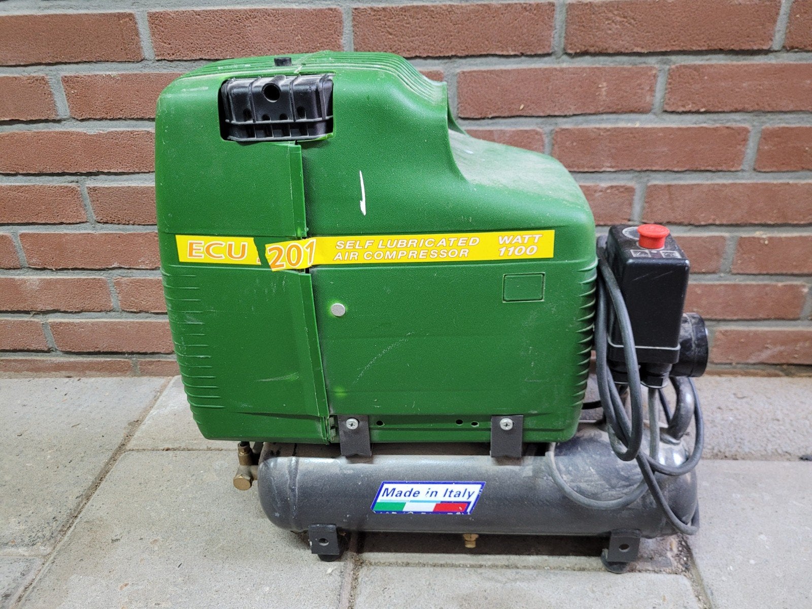 FIAC ECU 201 Zelfsmerende Luchtcompressor 1100W, Ophalen
