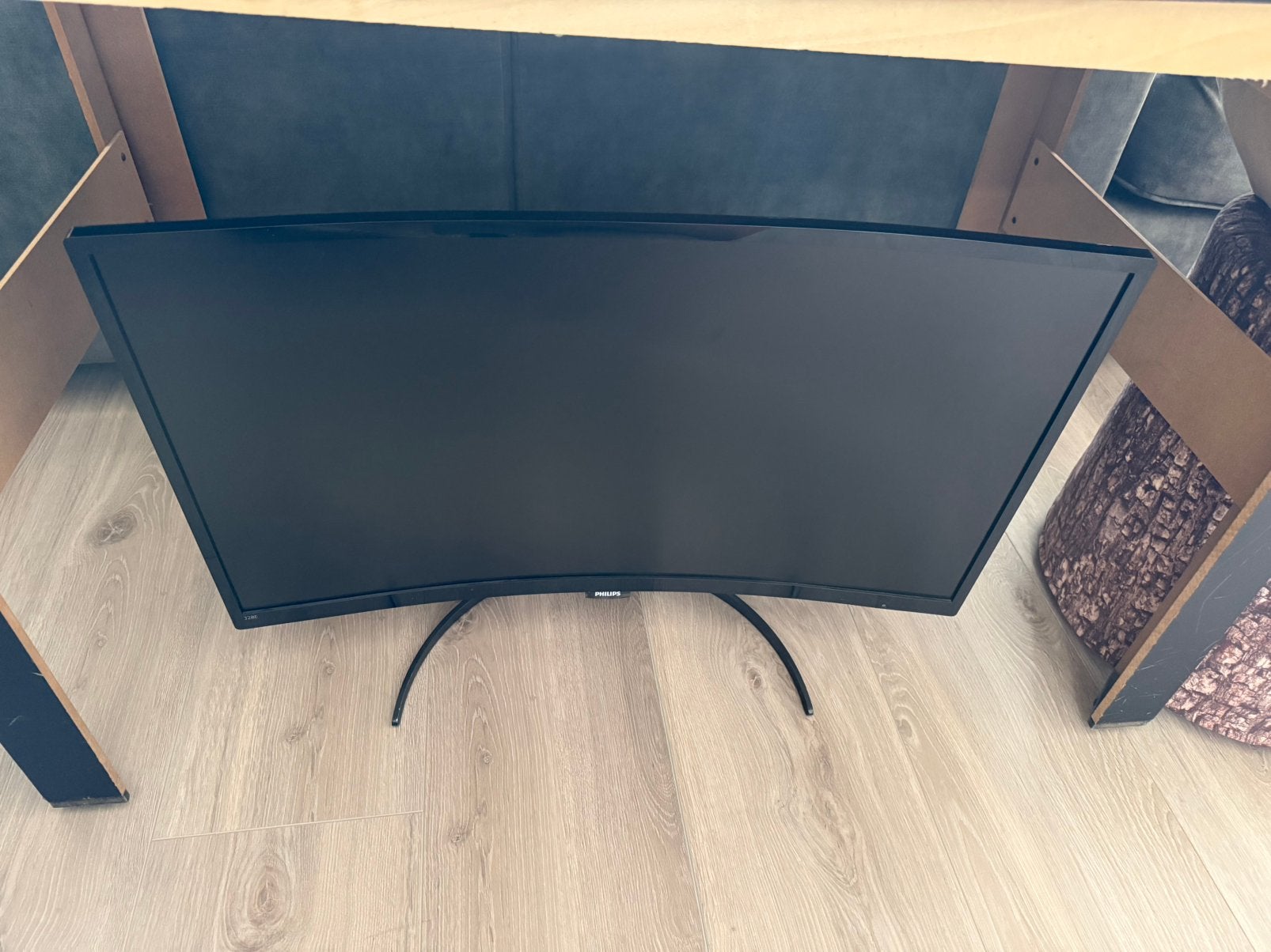 Curved Beeldscherm, Computers en Software, Monitoren, Ophalen, Curved, VA, Full HD