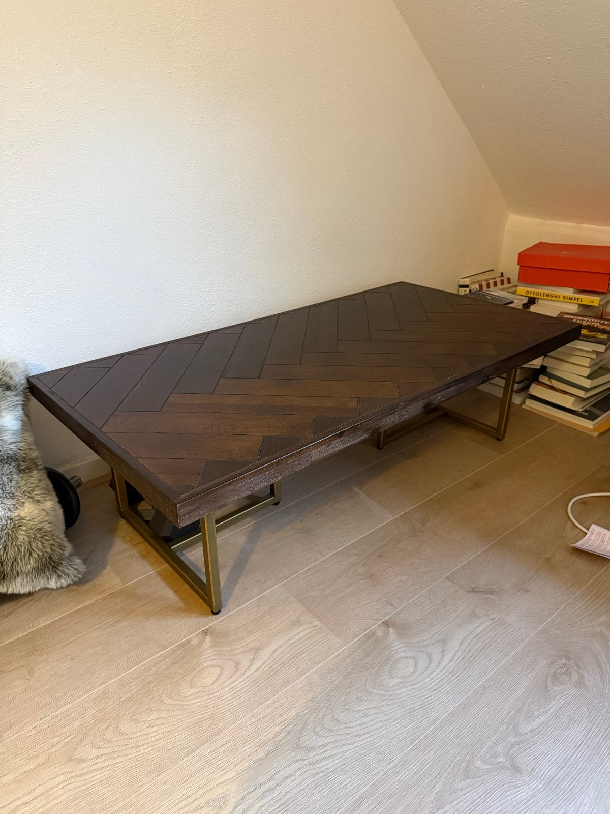 Salontafel Dutchbone Class - 120x60x35cm, 50 tot 100 cm, 100 tot 150 cm, Ophalen of Verzenden, Zo goed als nieuw